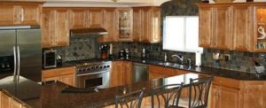 beautiful kitchen with backsplash tile